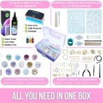 Ultimate UV Resin Jewelry Making Kit for Creatives