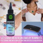 Ultimate UV Resin Jewelry Making Kit for Creatives