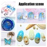 1000pcs Seashell Resin Fillers for Crafts