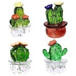 Cute Resin Cactus Figurines for Home Decor