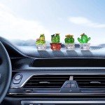 Cute Resin Cactus Figurines for Home Decor