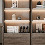 3 Pcs Black Thinker Resin Statues for Decor