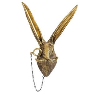 Resin Animal Head Wall Decor - Deer & Rabbit