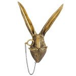 Resin Animal Head Wall Decor - Deer & Rabbit