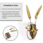 Resin Animal Head Wall Decor - Deer & Rabbit