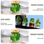 Cute Resin Cactus Figurines for Home Decor