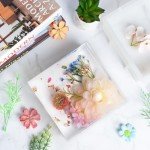 Silicone Resin Molds for Flower Bookends - Large