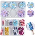 Resin Name Plate Molds - 16 Cavities Set