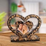 Heart-Shaped Resin Photo Frame Mold for DIY