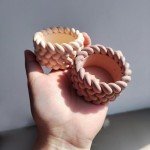 Knot Shape Tealight Holder Silicone Mold Set