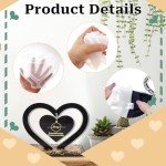 Heart-Shaped Resin Photo Frame Mold for DIY