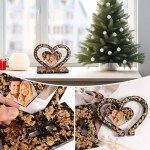 Heart-Shaped Resin Photo Frame Mold for DIY