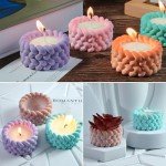 Knot Shape Tealight Holder Silicone Mold Set