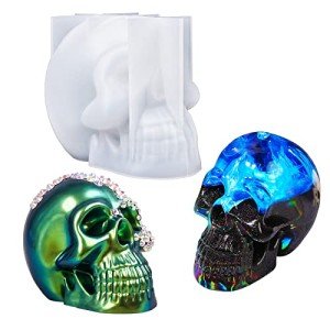 Large Skull Silicone Molds for Resin Art