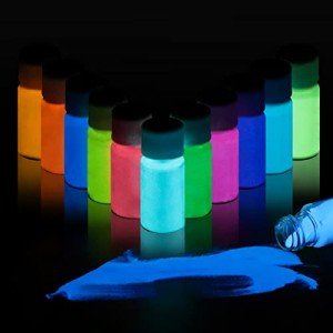 Glow in the Dark Resin Dye - 12 Colors