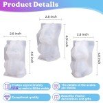 Dragon Resin Molds - Hear, Speak, See No Evil