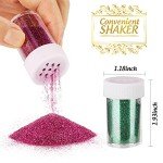 18 Pack Extra Fine Glitter for Resin Art