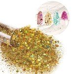36-Color Chunky and Fine Glitter Mix Set