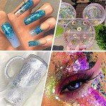 36-Color Chunky and Fine Glitter Mix Set