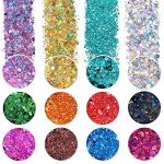 Holographic Chunky Glitter Set for Resin Art