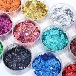 Holographic Chunky Glitter Set for Resin Art