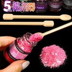 15 Colors Chunky Glitter for Resin Crafts