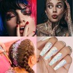 45-Color Holographic Glitter Mix for Resin Crafts