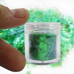 12 Color Iridescent Chunky Glitter Flakes Set