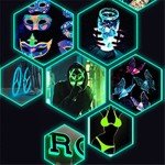 Glow in the Dark Resin Dye - 12 Colors