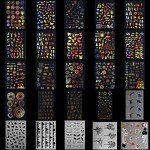 Outus 25 Sheets Resin Art Accessories Kit