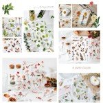 Maxleaf 8 Sheets 3D Leaf Stickers for Crafts