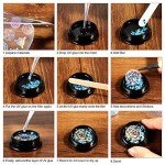 Outus 25 Sheets Resin Art Accessories Kit