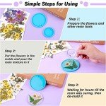 Dried Pressed Flower Butterfly Stickers for Resin Craft