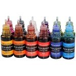 12 Vibrant Colors of Liquid Epoxy Resin Pigment