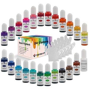 24 Non-Toxic Epoxy Resin Pigments for Crafts