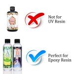 Vibrant 12-Color Alcohol Ink Set for Resin Art