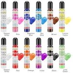 Vibrant Alcohol Ink Set - 12 Colors, 10ml