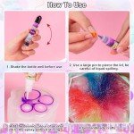 Vibrant Alcohol Ink Set - 12 Colors, 10ml