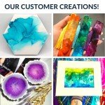 24 Saturated Alcohol Inks for Resin Art