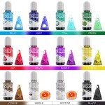 12-Color Alcohol Ink Set for Resin Art
