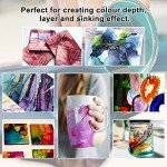 48 Vibrant Alcohol Ink Colors for Resin Art
