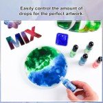 48 Vibrant Alcohol Ink Colors for Resin Art