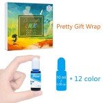 12-Color Alcohol Ink Set for Resin Art