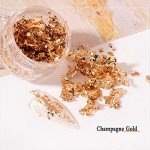 Gold Foil Flakes for Nail Art & Crafts