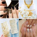 Gold Leaf Resin Flakes for Crafts and Jewelry