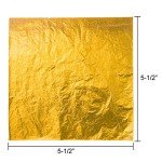 Paxcoo Gold Foil Sheets for Resin Art