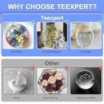 Teexpert 2 Gallon Food Safe Clear Epoxy Resin