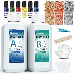 Clear Epoxy Resin Kit for Art & Crafts 17.6oz