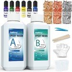 Clear Epoxy Resin Kit for Art & Crafts 17.6oz