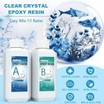 Clear Epoxy Resin Kit for Art & Crafts 17.6oz